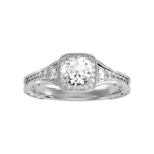 Belle Halo Ring - Two