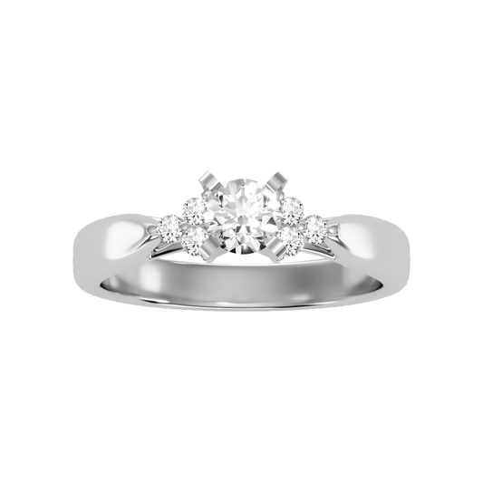 Blooming Solitaire Ring - Two