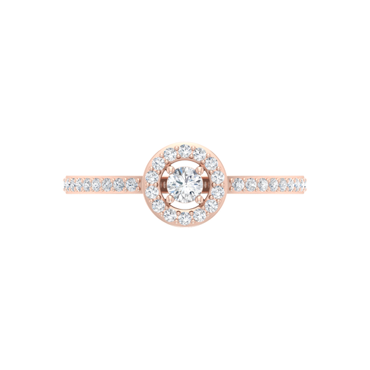 Dazz Ring In 925 Sterling Silver - Two