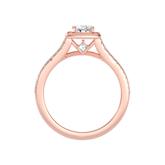 Elated Halo Ring - Two
