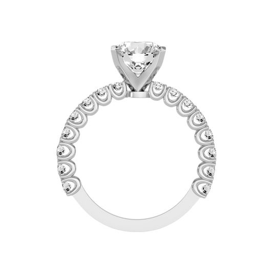 Elysian Solitaire Ring - Two