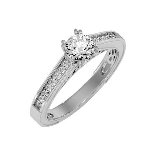 Faithful Solitaire In 925 Sterling Silver - Two