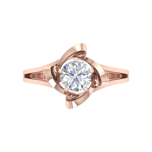 Floral Fiesta Solitaire Ring - Two