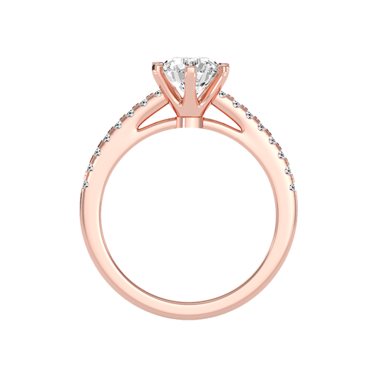 Light Solitaire Ring - Two