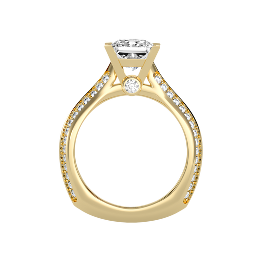 Luscious Solitaire Ring In 925 Sterling Silver - Two
