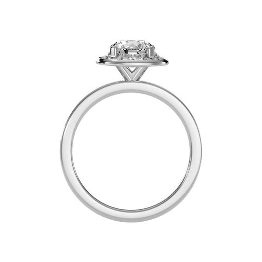 Nemo Classic Halo Diamond Engagement Ring - Two