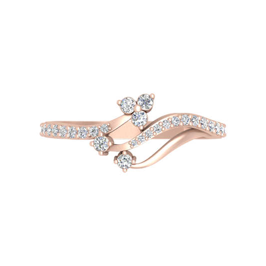 New Horizon Ring In 925 Sterling Silver - Two