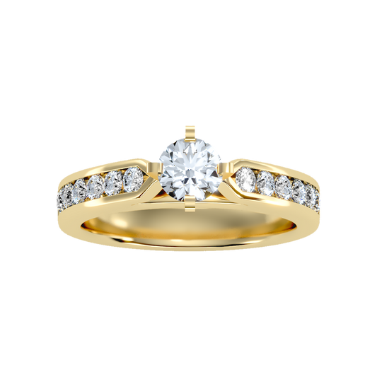 Noble Solitaire Ring - Two
