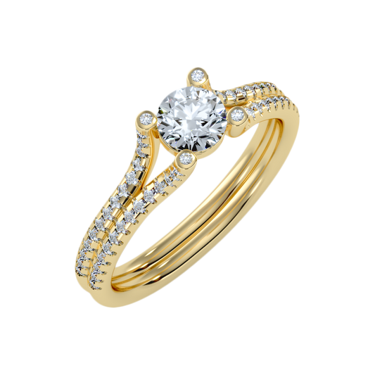 Sangre Solitaire Ring - Two