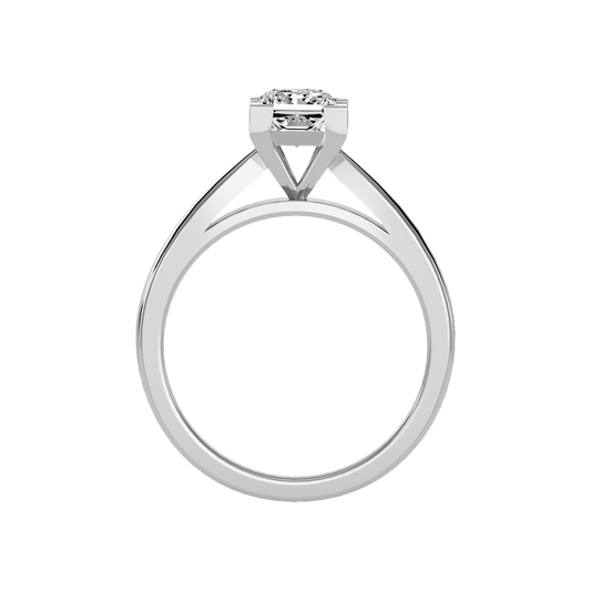 Shiny Solitaire Ring - Two