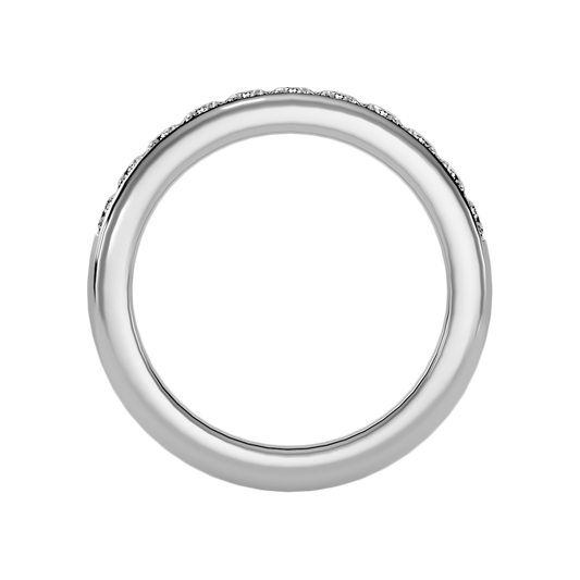 Silliage Half Eternity Band - Two