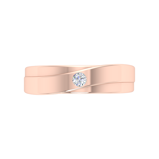 Uni Band Ring In 925 Sterling Silver - Two
