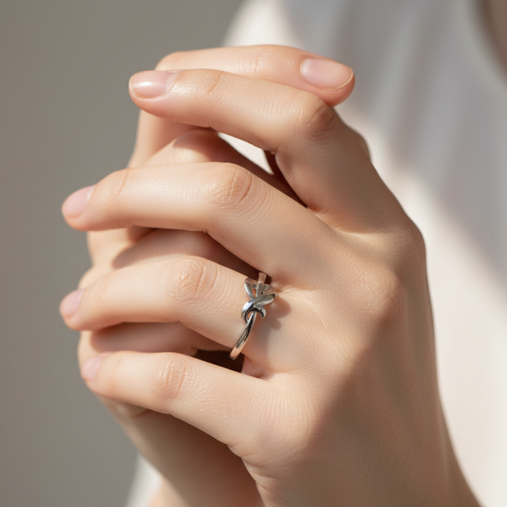Love Knot Ring For Women - Eight