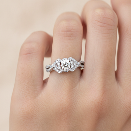 Criss Dazzle Engagement Ring - Fourteen