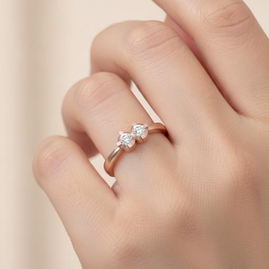 Jazzy Jewels Fashion Ring In 925 Sterling Silver - Fourteen