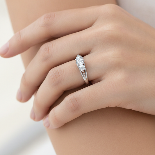 The Beautifully Curated Solitaire Ring - Fourteen