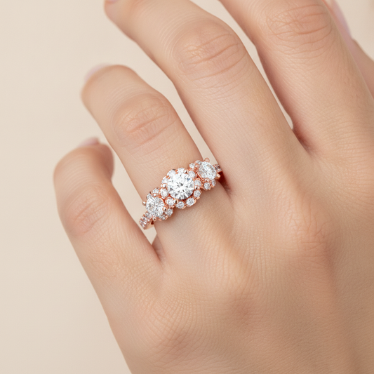 Dainty Solitaire Ring - Fourteen