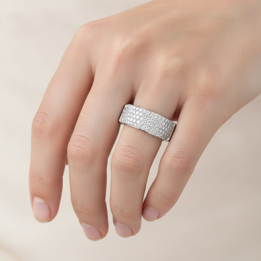 Loving Half Eternity Ring - Fourteen