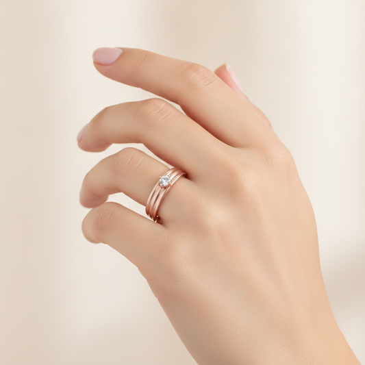 Shine Band In 925 Sterling Silver - Fourteen