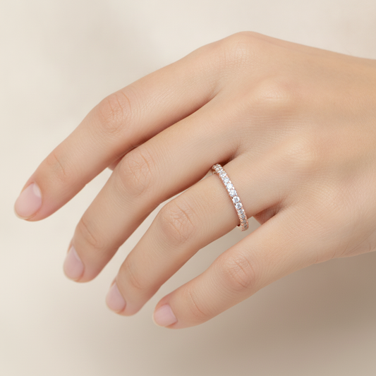 Adorlee Eternity Ring - Fourteen