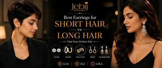 Best Earrings for Short Hair by Haircut Face Shape and Metal