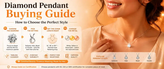 Diamond Pendant Buying Guide: How to Choose the Perfect Style