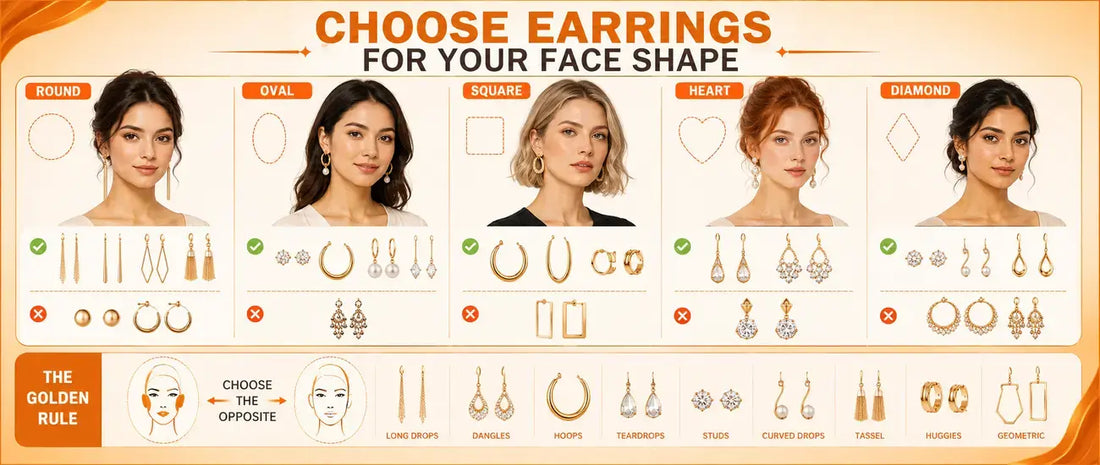 Best Earrings for Your Face Shape