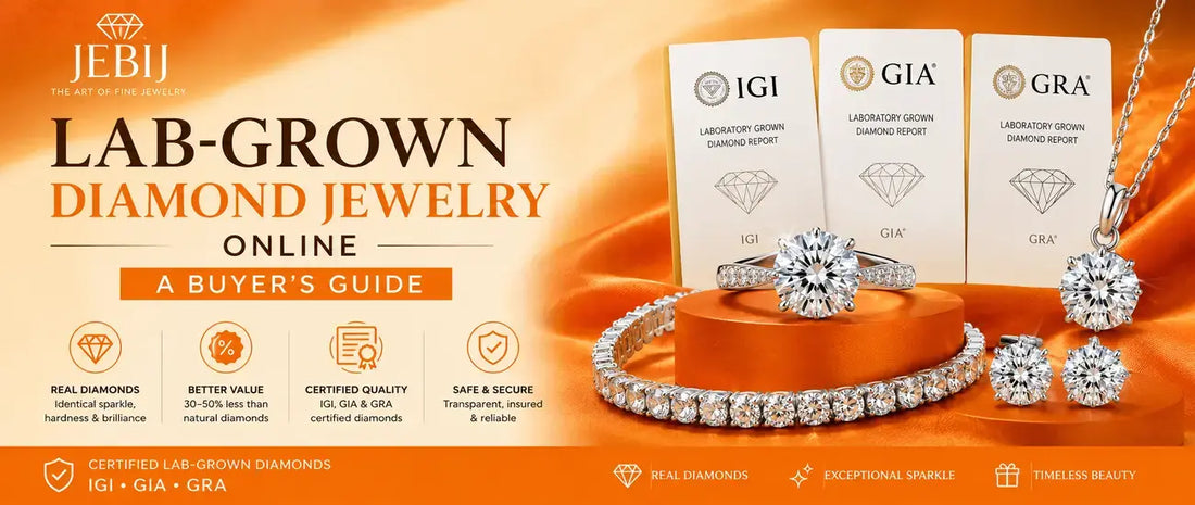 Lab-Grown Diamond Jewelry Online: A Buyer's Guide