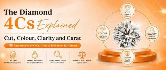 The Diamond 4Cs Explained: Cut, Colour, Clarity and Carat