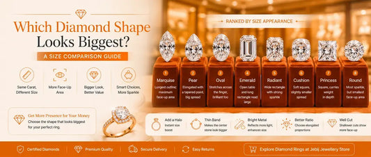 Which Diamond Shape Looks Biggest? A Size Comparison Guide
