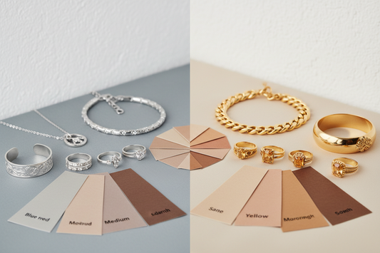 Silver vs Gold Jewelry Skin Tone Guide to Choosing the Right Metal