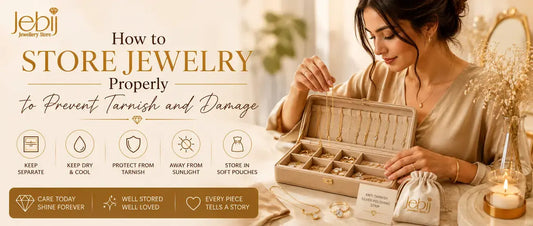 How to Store Jewellery Properly to Prevent Tarnish and Damage