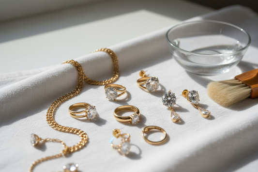 How to Clean Gold and Diamond Jewellery at Home Safely
