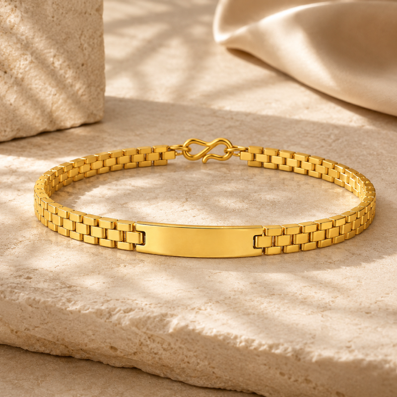 Gold Cuban Link Bracelets