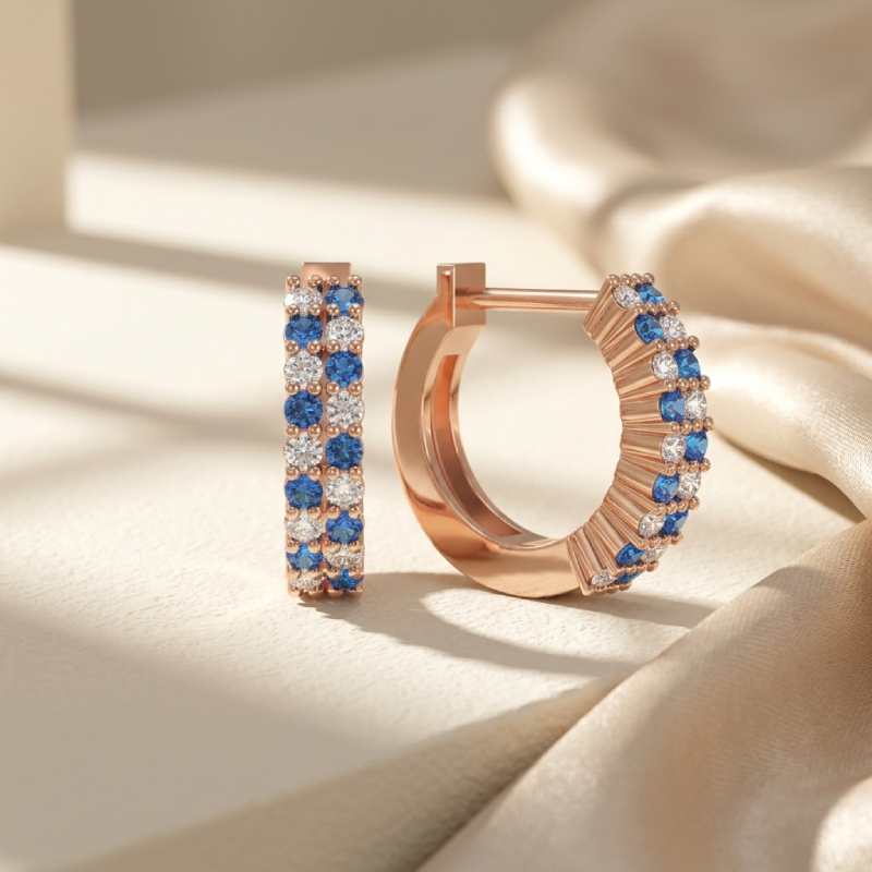 Gold Diamond Earrings for Women