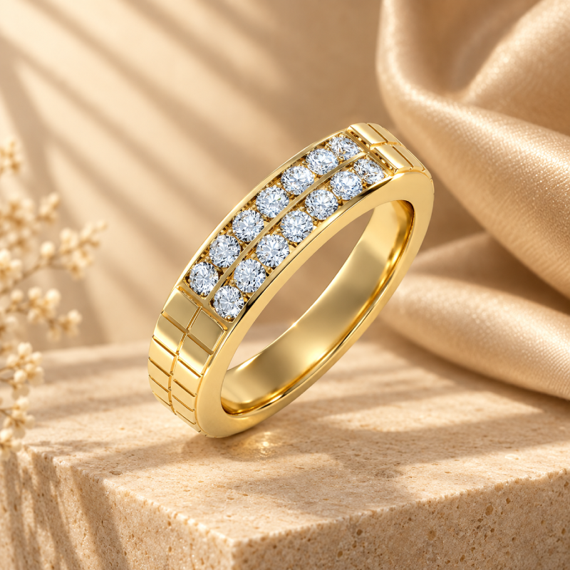 Men's Gold Rings and Wedding Bands
