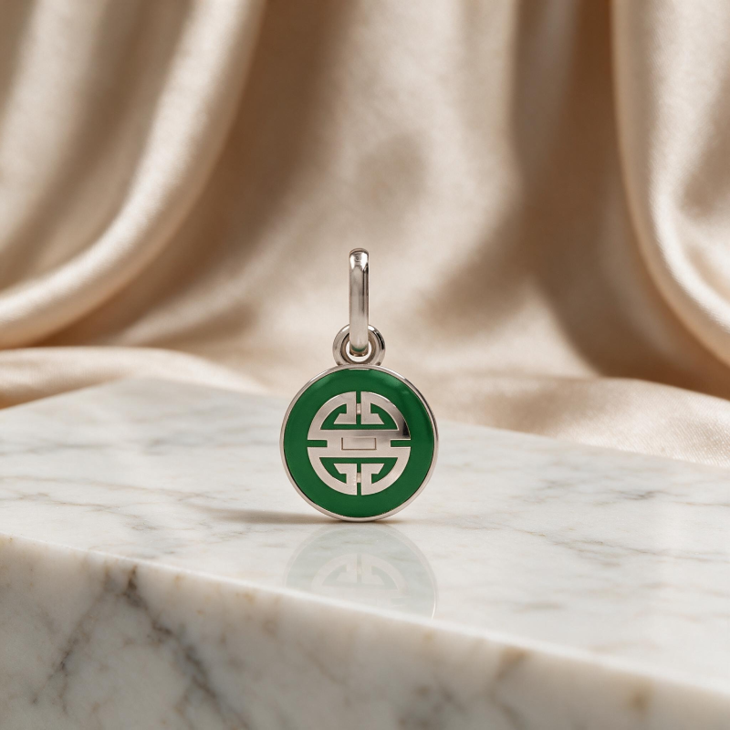 Silver and Gold Diamond Pendants for Women