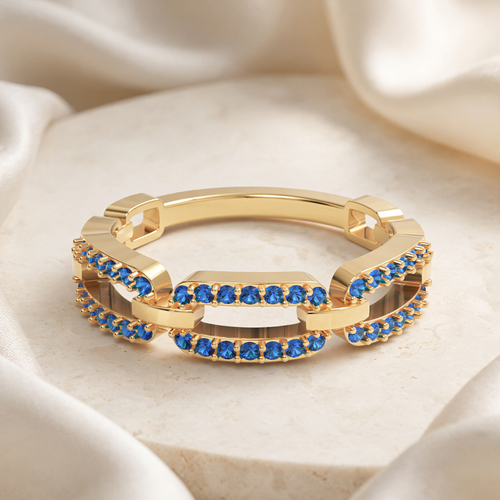 Gold Stackable Rings for Women
