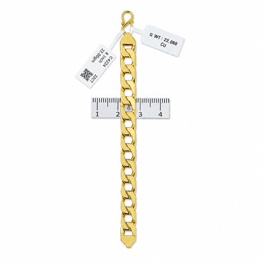 Cuban Link Chain Bracelet 8 Inch 22Grams - One
