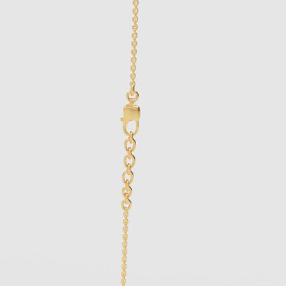 Diamond Open Heart Pendant Necklace For Women | White Gold Pave Heart With Adjustable 16–17 Inch Chain - Eight