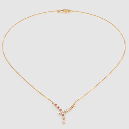 White Gold Diamonds With Coloured Gemstone Accents. - Ten
