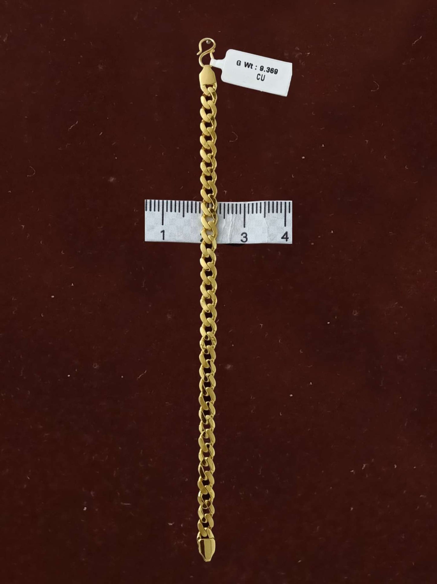 Cuban Link Chain Bracelet With S Hook - Five