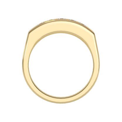 Ablaze Men's Band In 925 Sterling Silver - Twelve