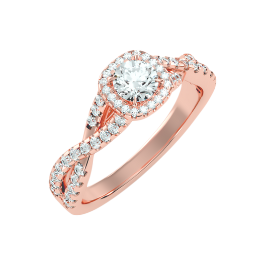 Abundant Halo Ring - One