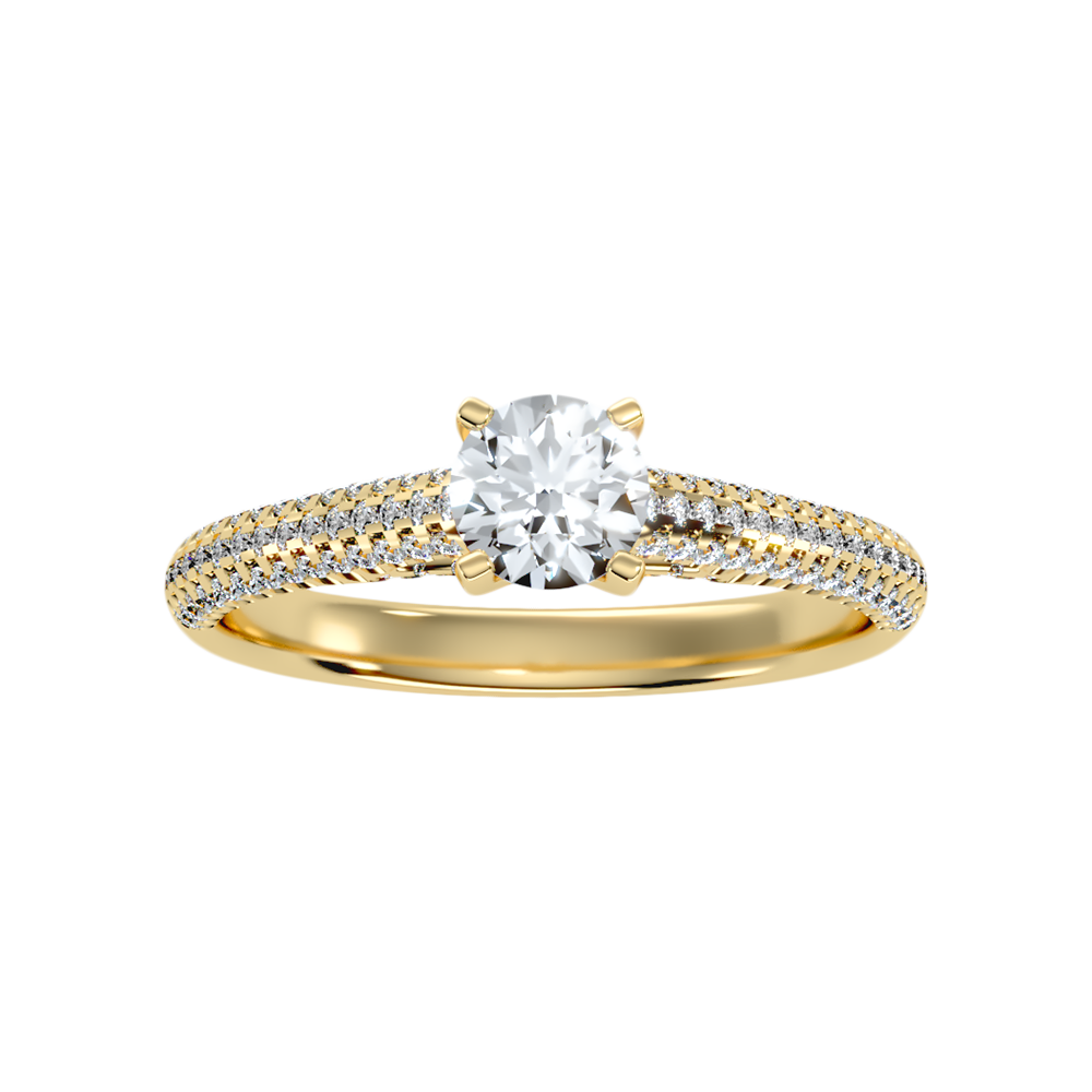Aceituna Solitaire Ring - Ten