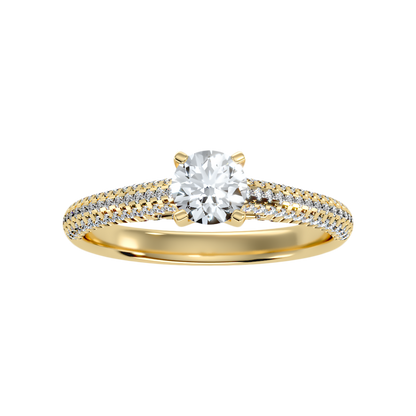 Aceituna Solitaire Ring - Ten