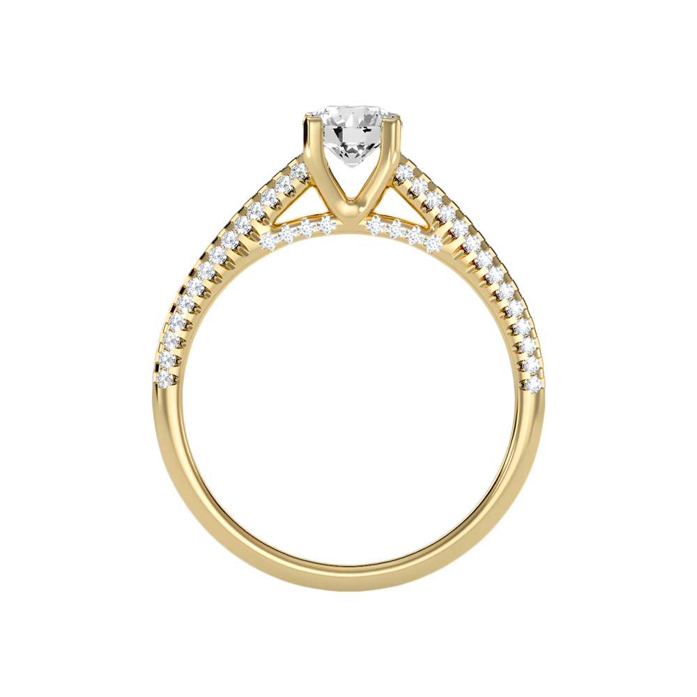 Aceituna Solitaire Ring - Twelve