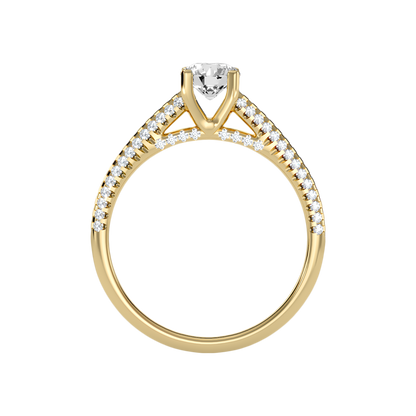 Aceituna Solitaire Ring In 925 Sterling Silver - Twelve