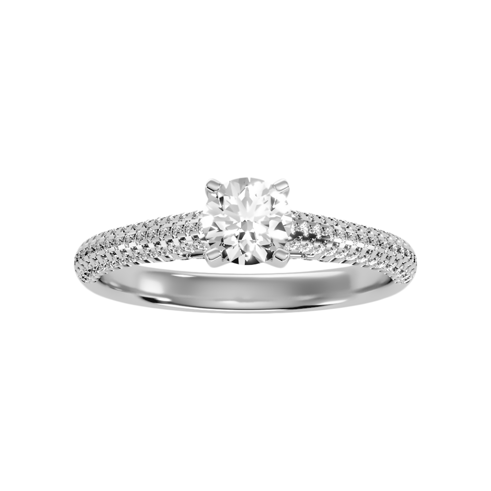 Aceituna Solitaire Ring - Two