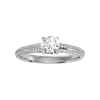 Aceituna Solitaire Ring - Two